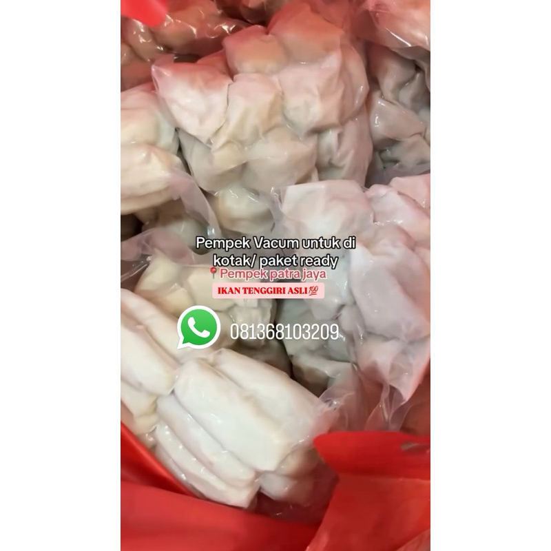 

PEMPEK PATRA JAYA PALEMBANG || ASLI VACUM IKAN TENGGIRI