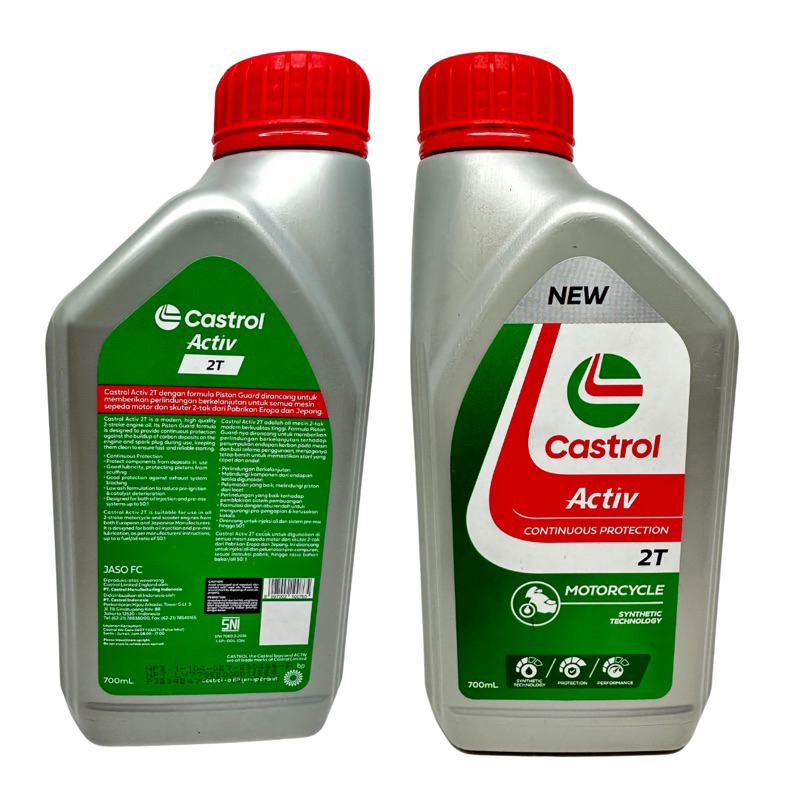 Oli Castrol 2t Oli Castrol 2tak Oli Samping Castrol 2T Low Smoke 700ml