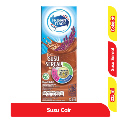 

Frisian Flag Susu UHT Sereal Cokelat Kotak 225 ml