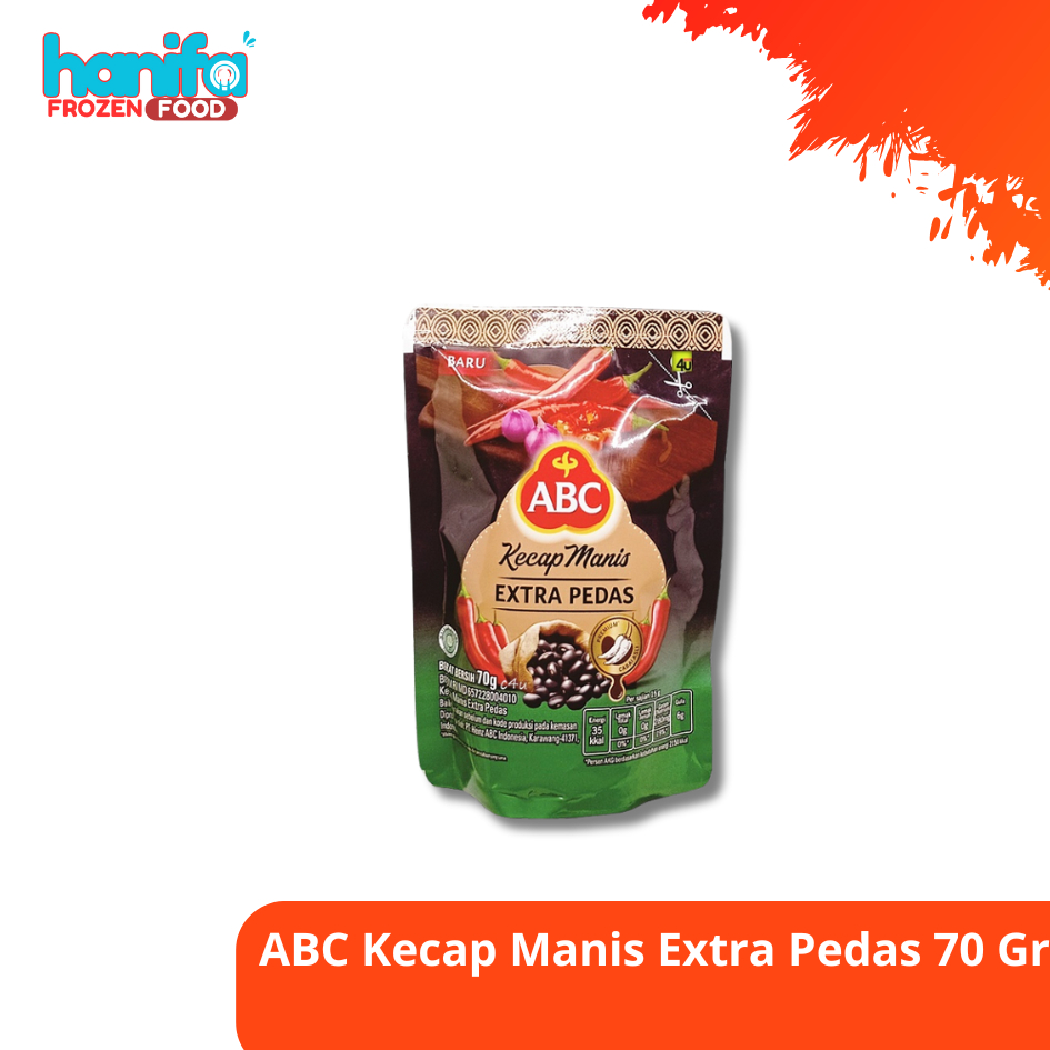 

ABC Kecap Manis Extra Pedas 70 Gr