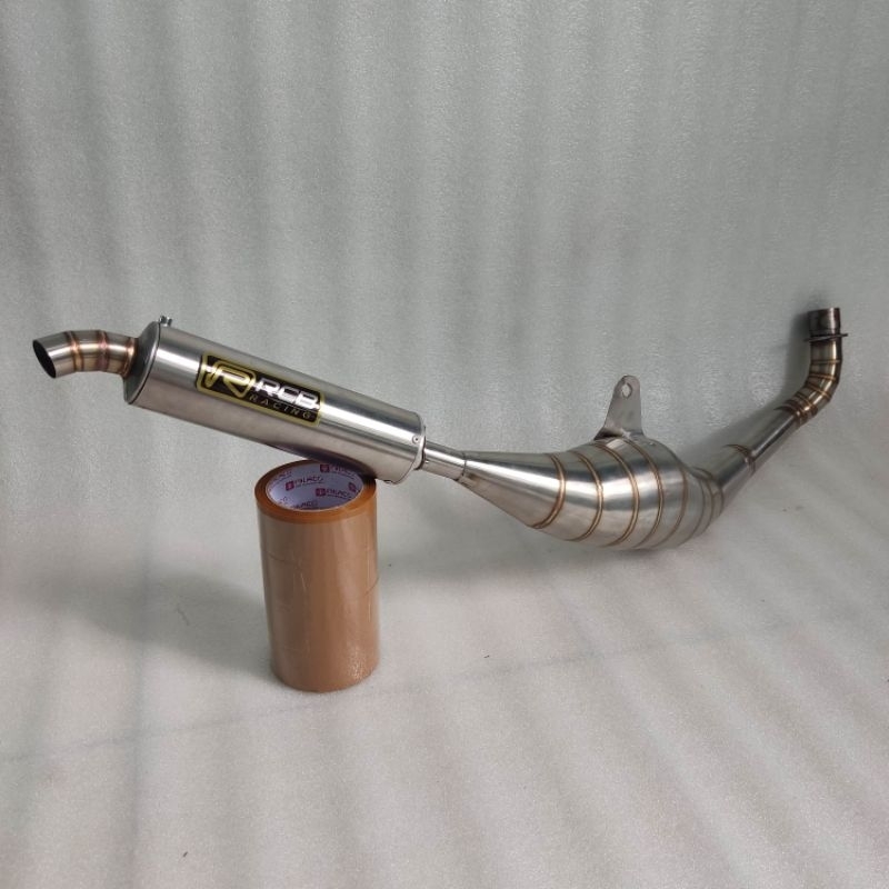 knalpot Fiz R, force1 f1zr kolong kalajengking underbone stainless