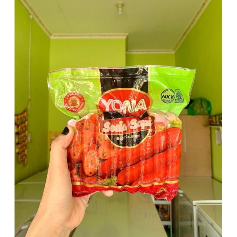 

YONA Sosis Sapi Serbaguna Merah 450gr