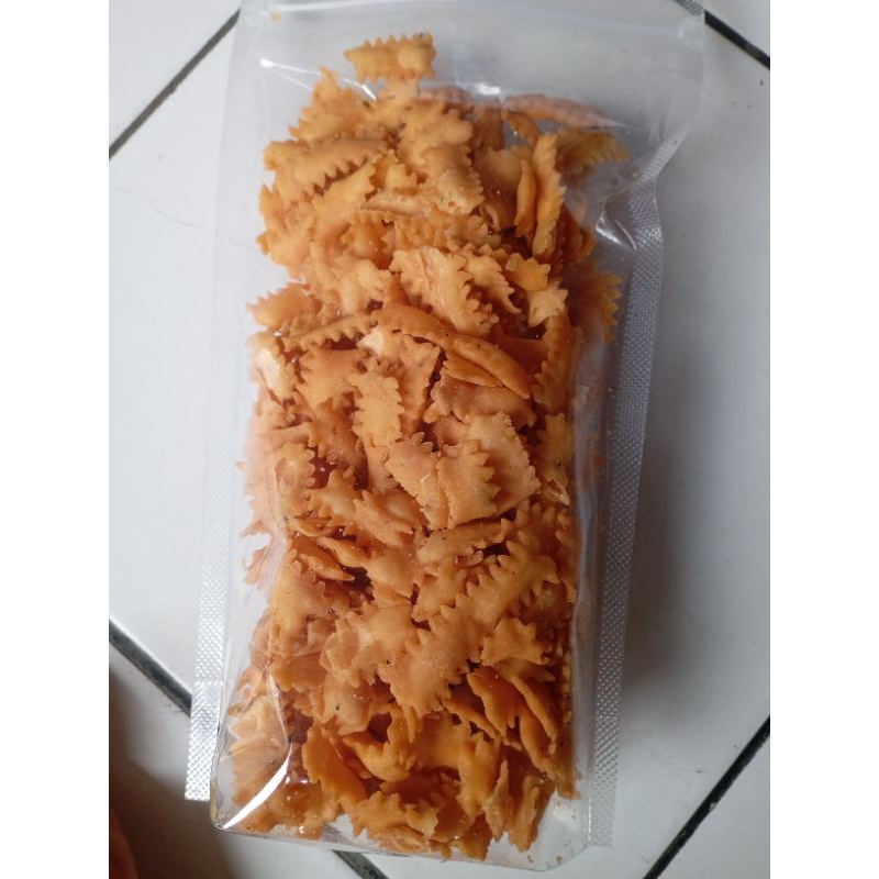 

keripik pagar rasa gurih asin renyah 250gram