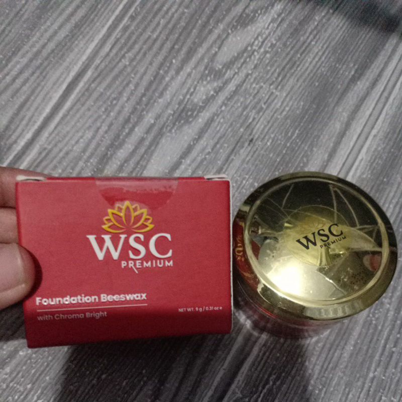 foundation beeswax kemasan lama wsc