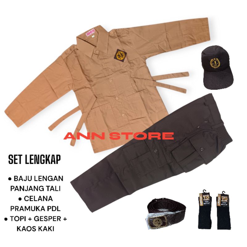 Seragam pramuka perempuan sd,Seragam pramuka anak sd Tali,Baju seragam pramuka sd perempuan