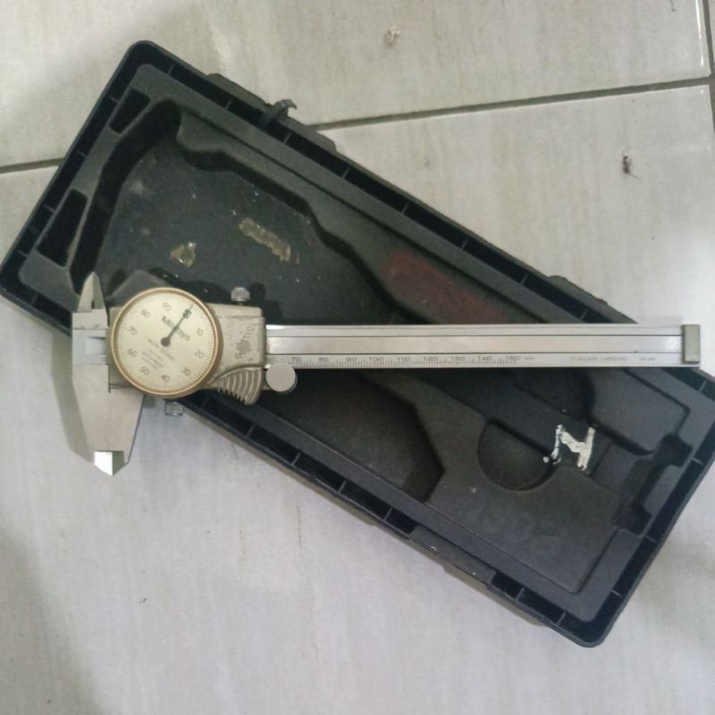 caliper dial mitutoyo 150mm jangka Sorong / Sigmat jarum mitutoyo