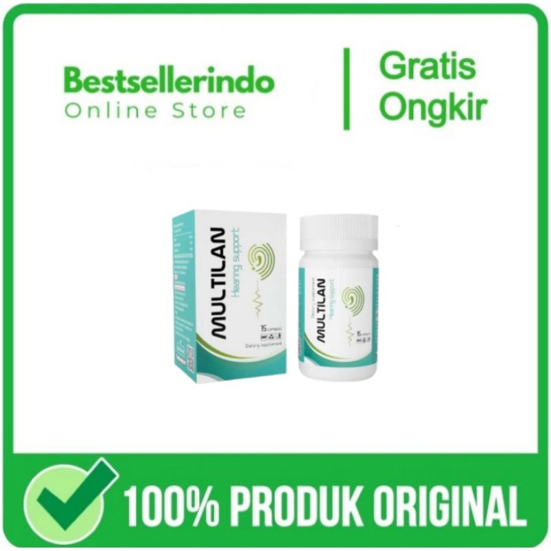 Multilan Asli Original Obat Telinga Memulihkan Pendengaran