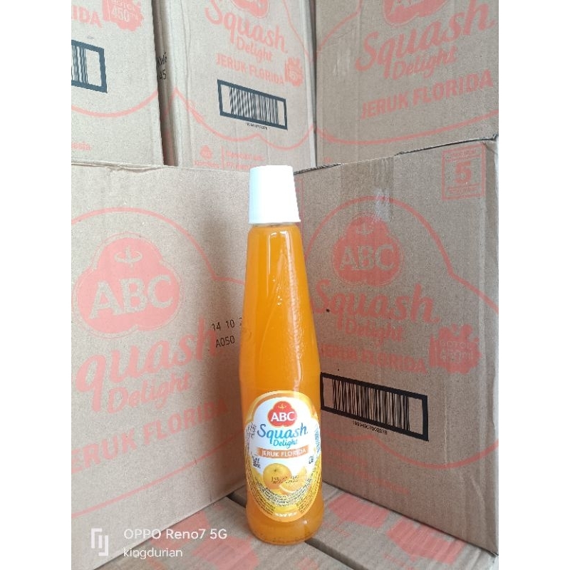 

ABC Squash Sirup Jeruk Florida 450ml