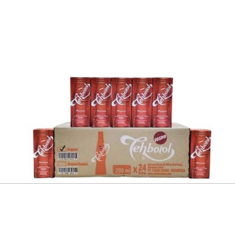 

Sosro Teh Botol Kotak 200ml 1 dus