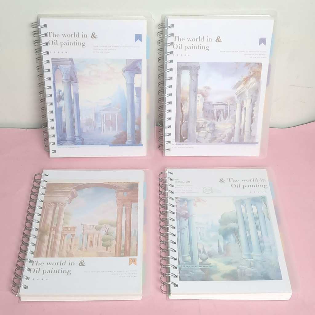 

Agenda Notebook Buku Tulis Spiral+ Pembatas Halaman Bookmark A5 Minimalis Aesthetic Catatan Kuliah Sekolah