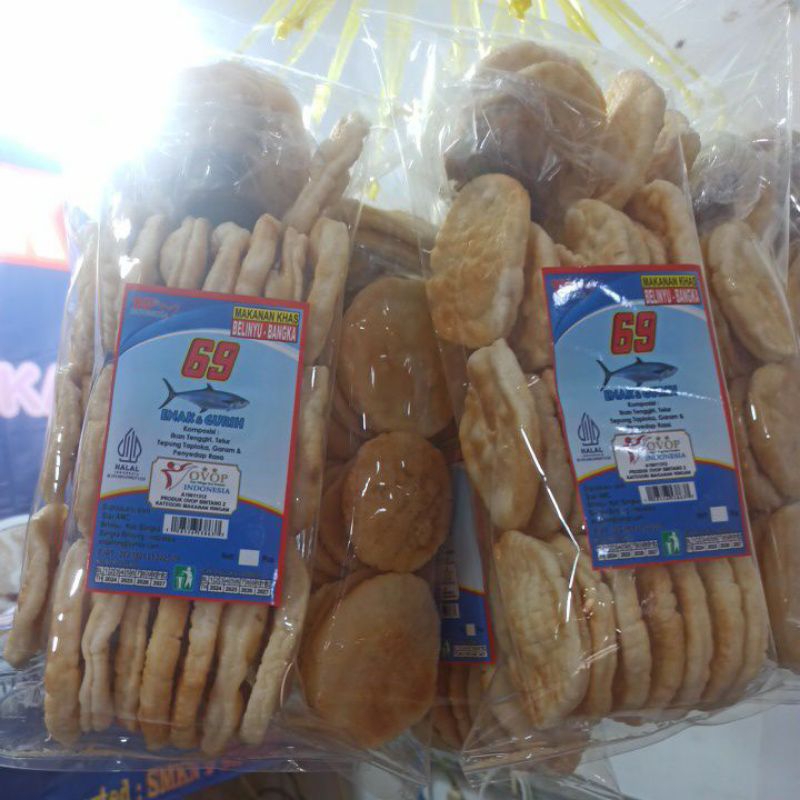 

kemplang panggang merk 333 belinyu