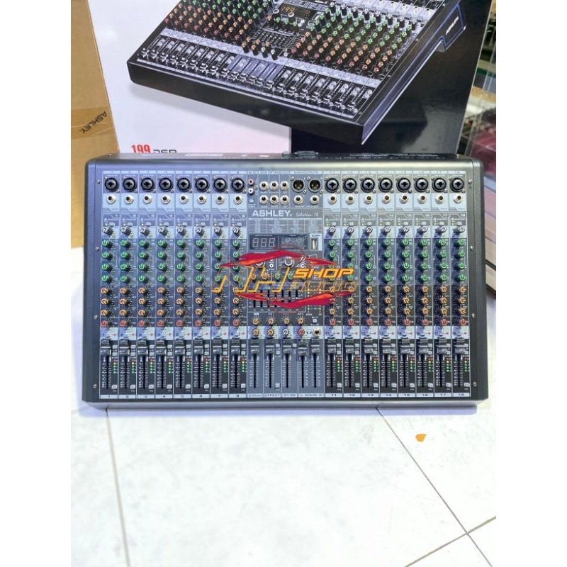 MIXER AUDIO ASHLEY SELECTION 16 ORIGINAL 16 CHANNEL Mixer Ashley 16 Chanel Mixer selection16 New Mod