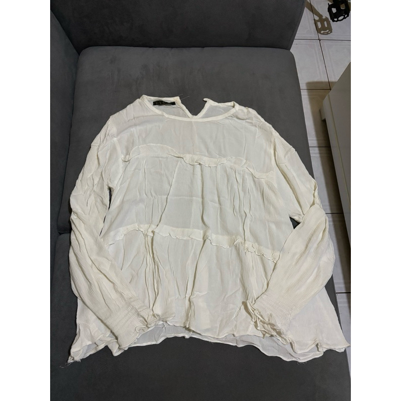 Ruffle Blouse by KYOYA