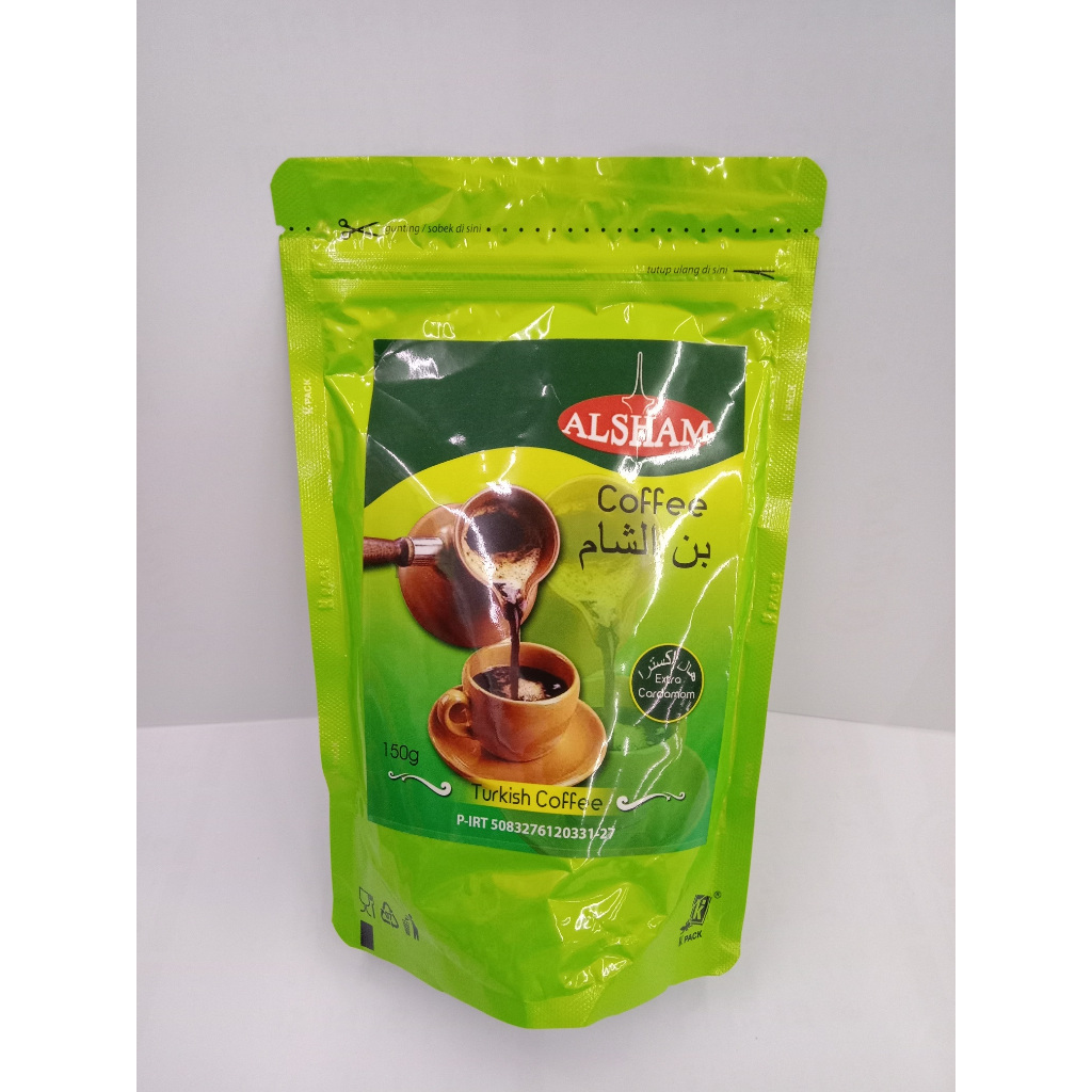 

ALSHAM TURKISH COFFEE EXTRA CARDAMOM 150 GR