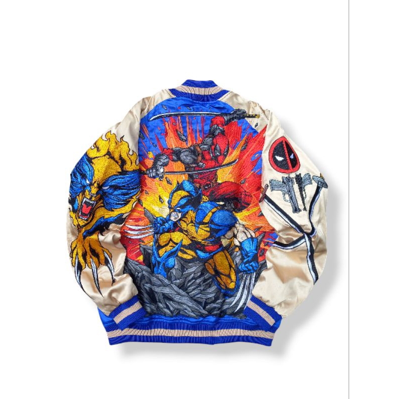 Sukajan Deadpool X Wolverine