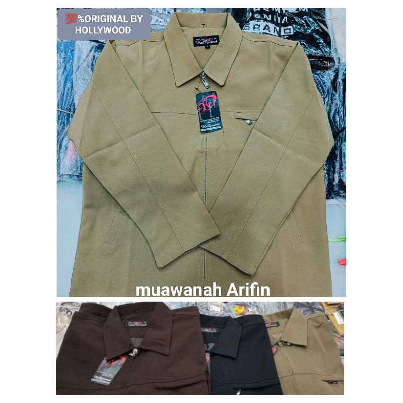 promo//jasket polos pria wanita  m.l.xl.xxl.xxxl, super jumbo/jasket kuliah/jaket guru/jasket santri