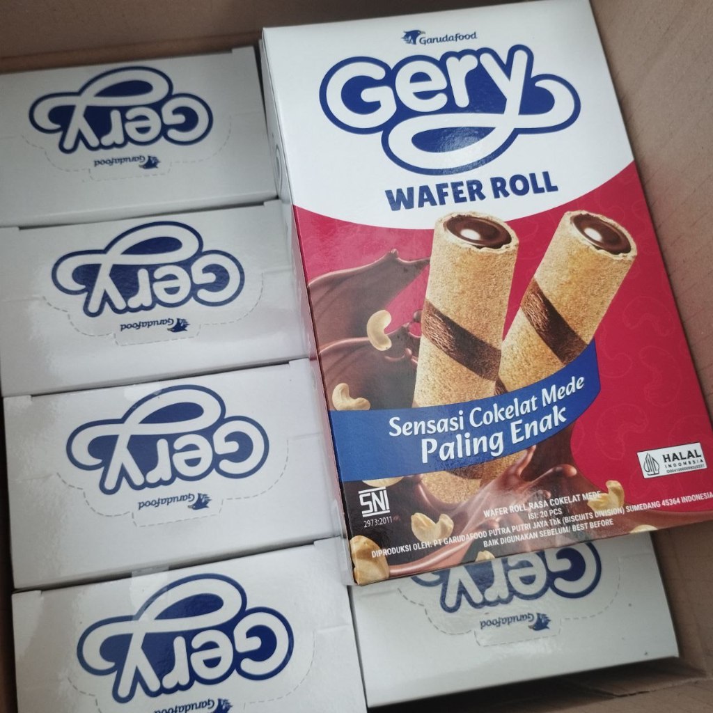 

Gery Wafer Roll 1 Box isi 20