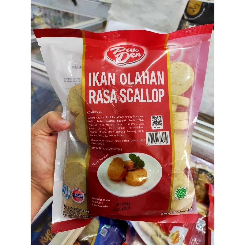 

PAK DEN SCALLOP IKAN 500G