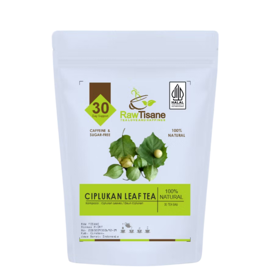 

TEH CIPLUKAN Isi 30 Tea Bag Celup Herbal Daun Ciplukan