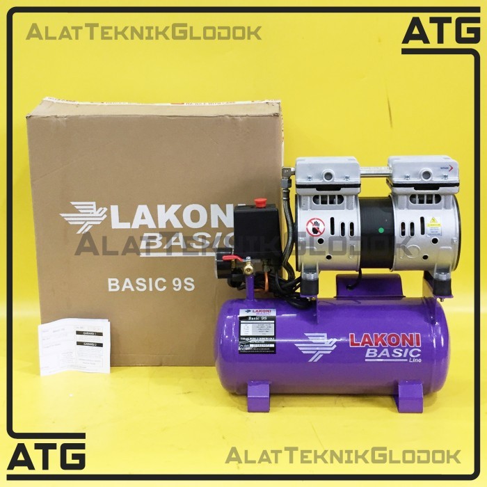 Kompresor Oilless / Kompresor Udara Oilless Lakoni Basic 9S 9 S