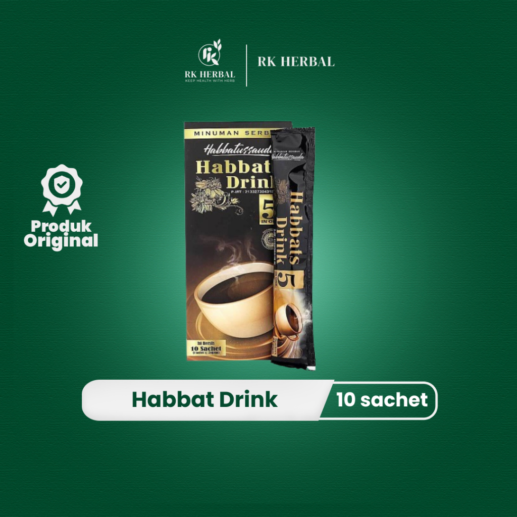 

Habbat's Drink 10's - Habbatussauda Minuman Kopi Serbuk Kemasan Untuk Kesehatan