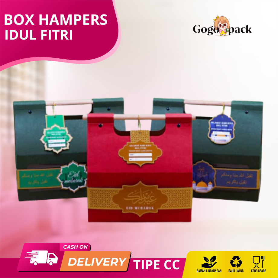 

Box hampers Lebaran Idul Fitri / Kotak Hampers Idul Fitri / Box Kue Idul Fitri / Kotak Kue Idul Fitri / Hampers Idul Fitri I CC16 - CC17