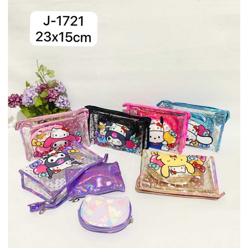 Pouch Tas mika beranak isi 3