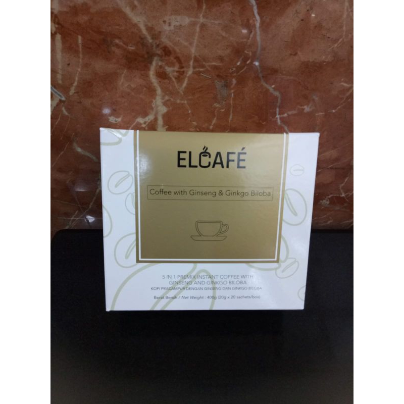 

kopi Elcafe Elken per box isi 20 sachet