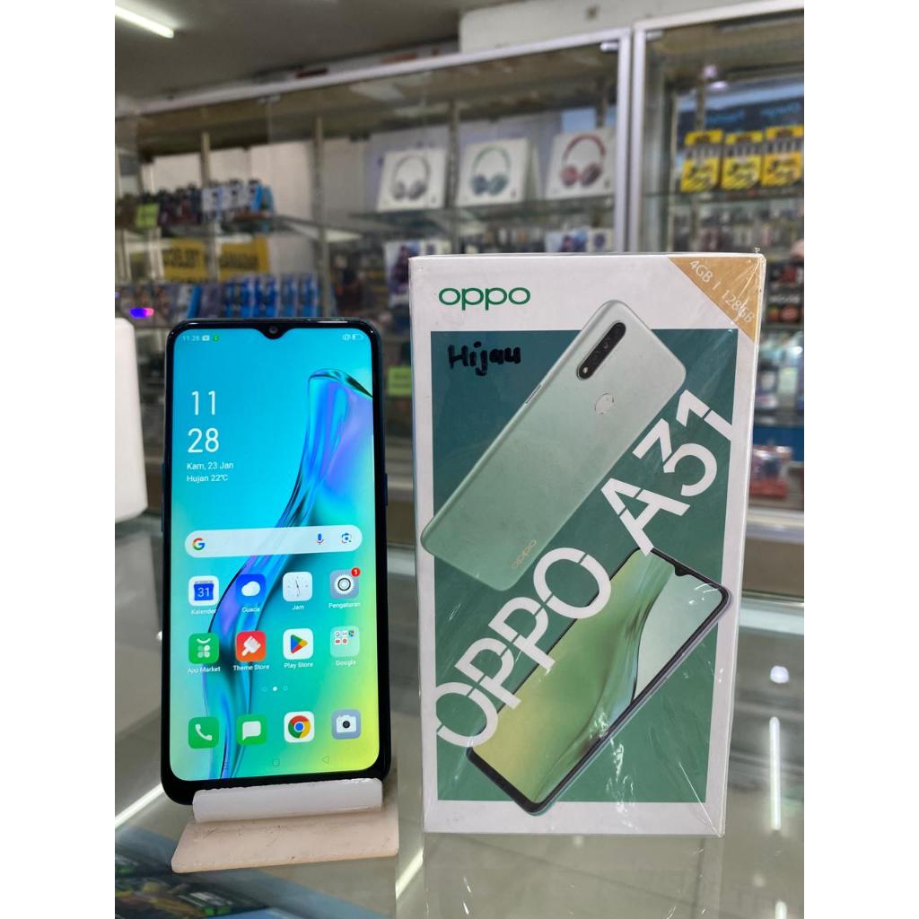 OPPO A31 4/128GB 4 128 SECOND SEKEN BEKAS RAM 4 INTERNAL 128