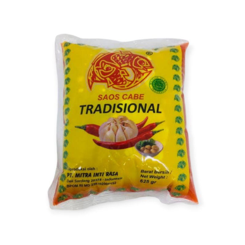 

Saos Cabe Tradisional Cap Ikan 625g