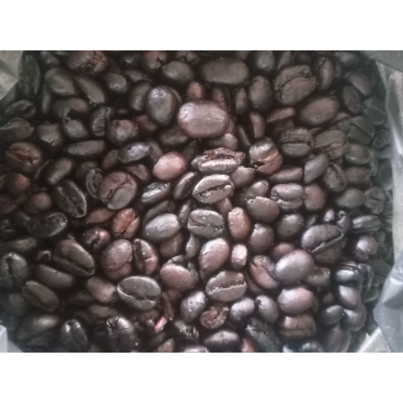 

biji kopi robusta sangrai ori terbuat dari biji kopi nangka khas lumajang