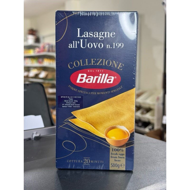 

Barilla Lasagne all’ Uovo n.199 / Lasagna 500gr