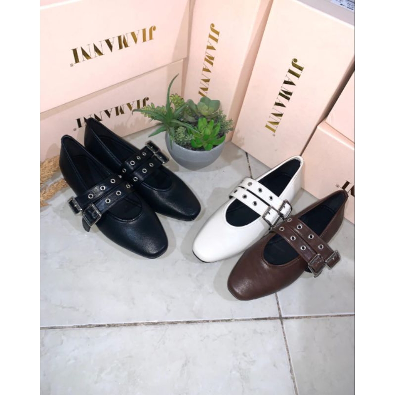 GZ 0018-2 SEPATU GUANGZHOU WANITA FASHION OOTD NYAMAN DI PAKAI