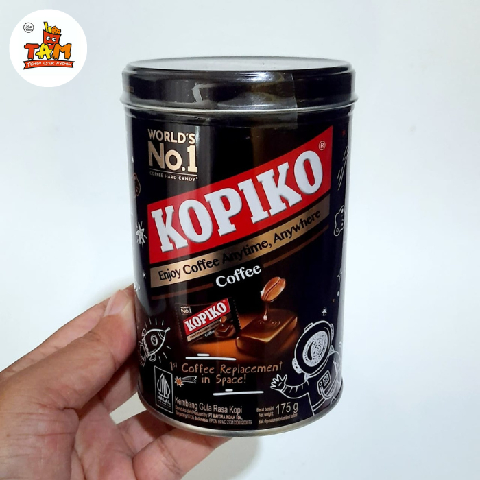 

Permen KOPIKO Festive Coffee Candy 175 Gram (isi 50 pcs) - Duo Bocil Snack