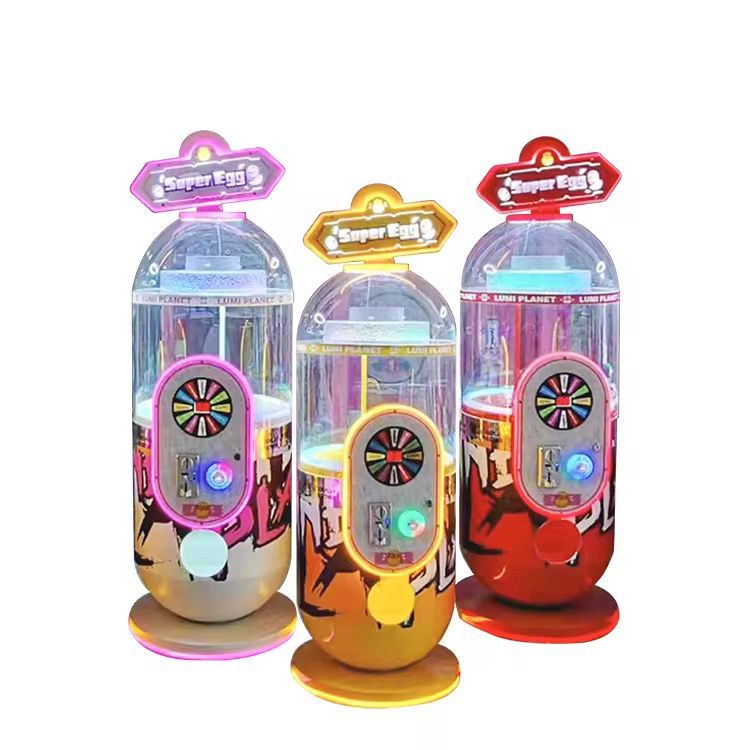TERMURAH Cepat Balik Modal Lucky Egg Gachapon Ball Permainan Bola Bola Hadiah Sistem Koin untuk Usah