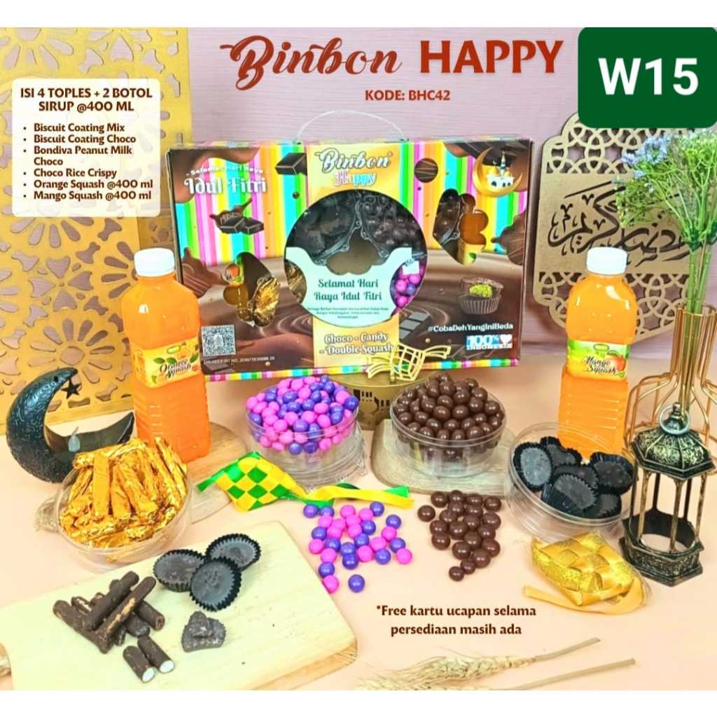 

BINBON HAPPY CHOCO / KUE LEBARAN / HAMPERS