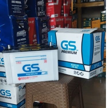 ACCU / AKI MOBIL BASAH GS N70 12V70AH 65D31R