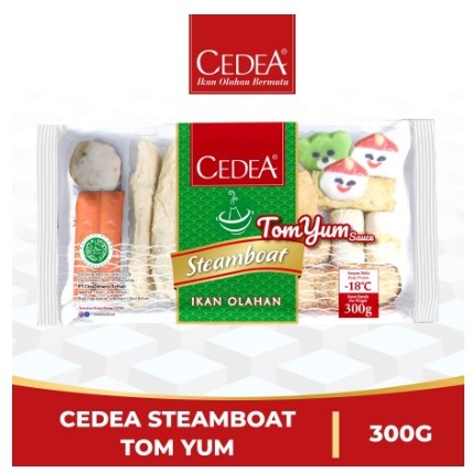 

CEDEA Steamboat TOM YUM 300gr - GOSEND GRAB Only!!!