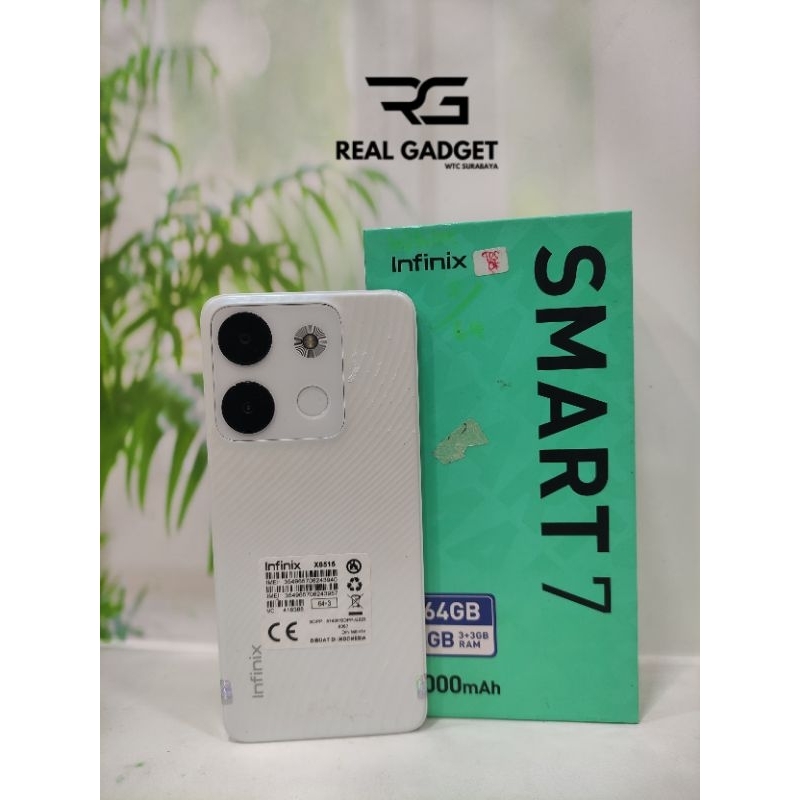Infinix Smart 7 Ram 3/64 | Ram 4/64 (SECOND)