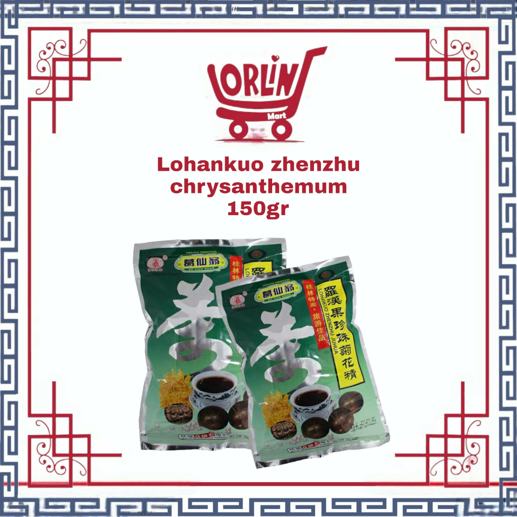 

LOHANKUO ZHENZHU CHRYSANTHEMUM 150GR / LO HAN KUO