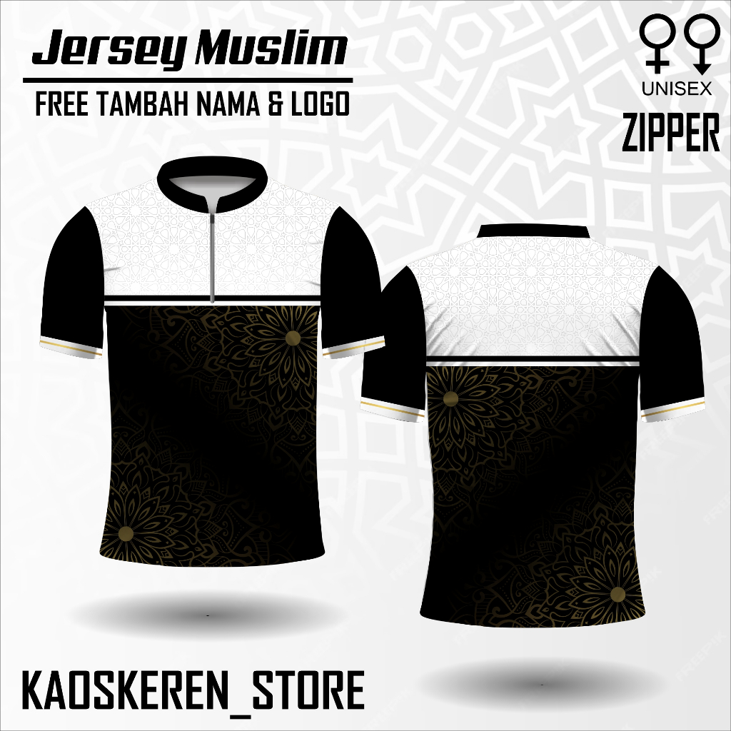 baju muslim pria jersey koko pria kaos muslim pria