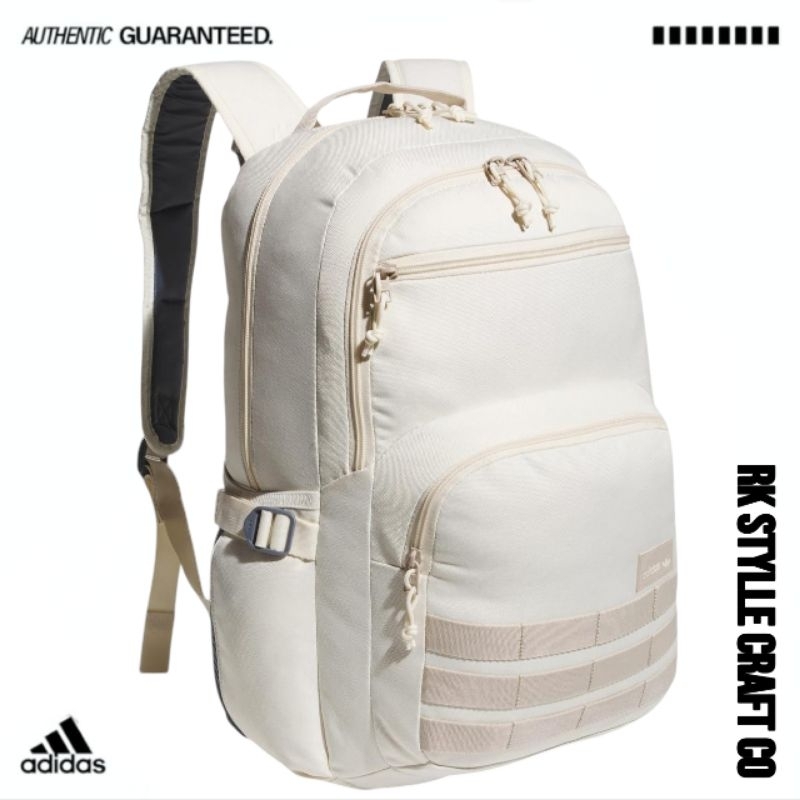 Tas Ransel || Tas Pria || Tas Laptop Adidas Originals Daily Backpack Beige 30L 100%Original