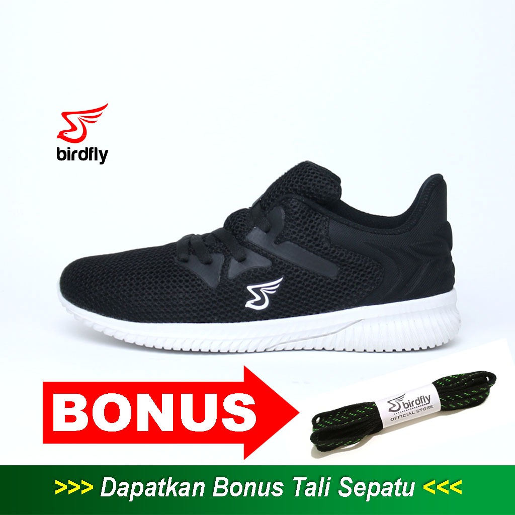 Birdfly 38-43 NB2 Dws Sepatu Sneakers - Hitam/Putih