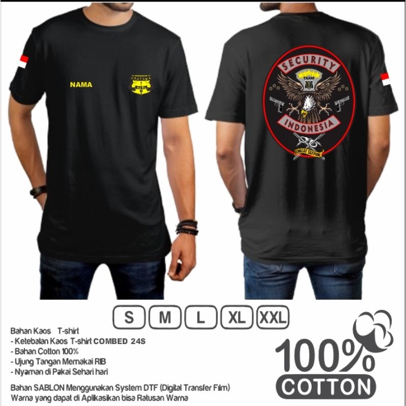 kaos gada Pratama lengan pendek terbaru/satpam
