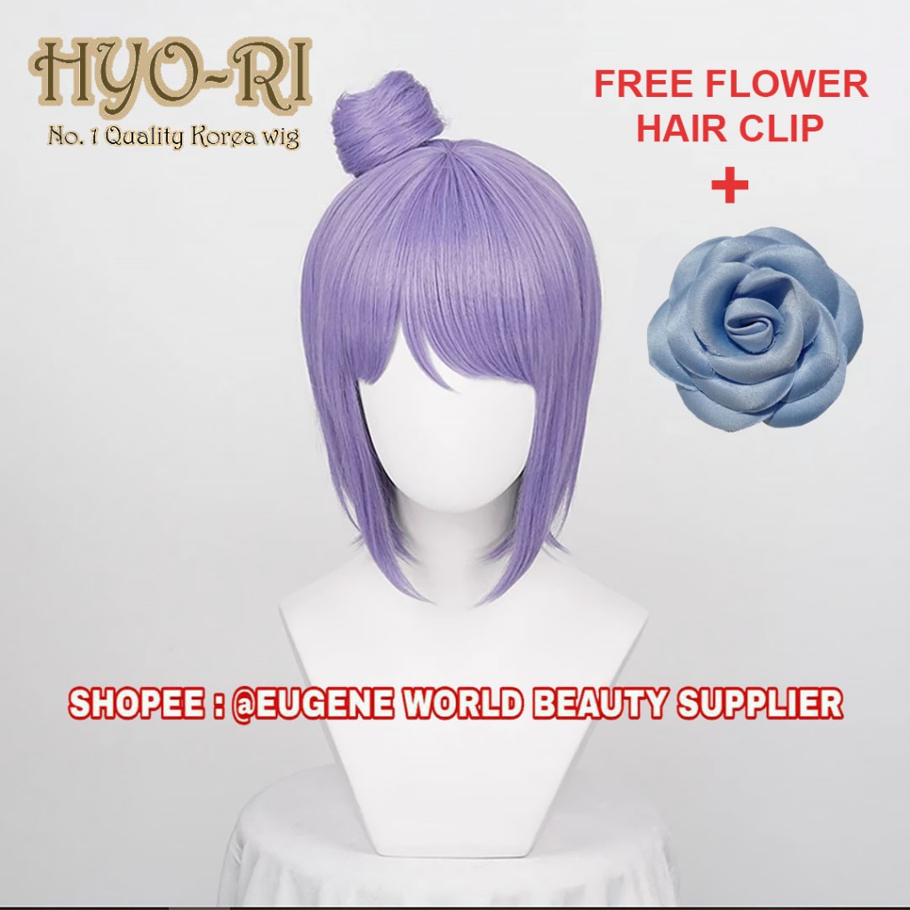READY STOCK FREE JEPITAN BUNGA - RAMBUT PALSU COSPLAY FULL WIG KONAN ANIME NARUTO WIG CEWE CEWEK WAN