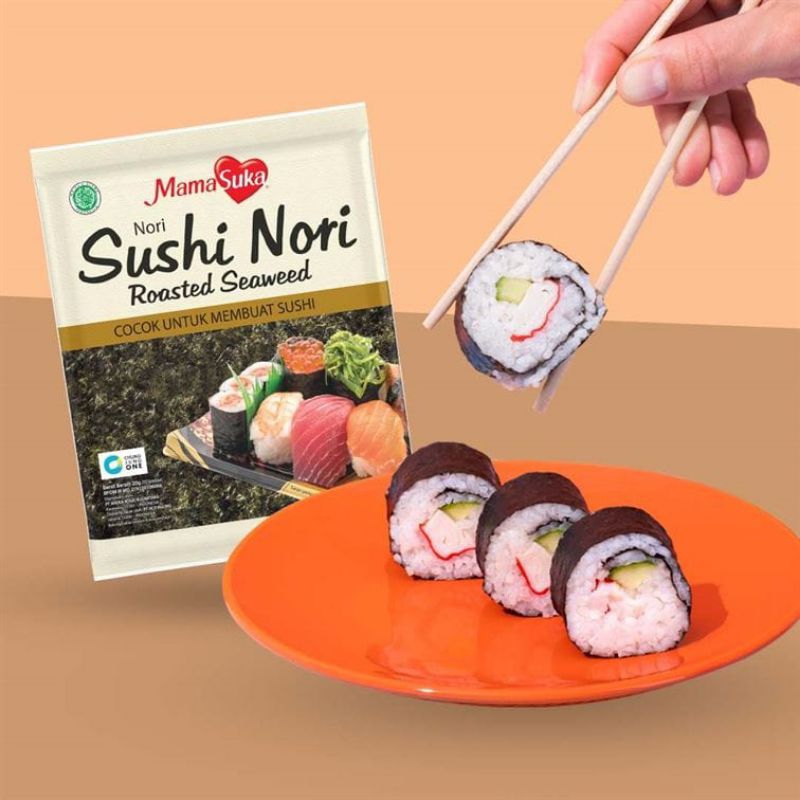 

Mama Suka Nori Sushi Roasted Seaweed