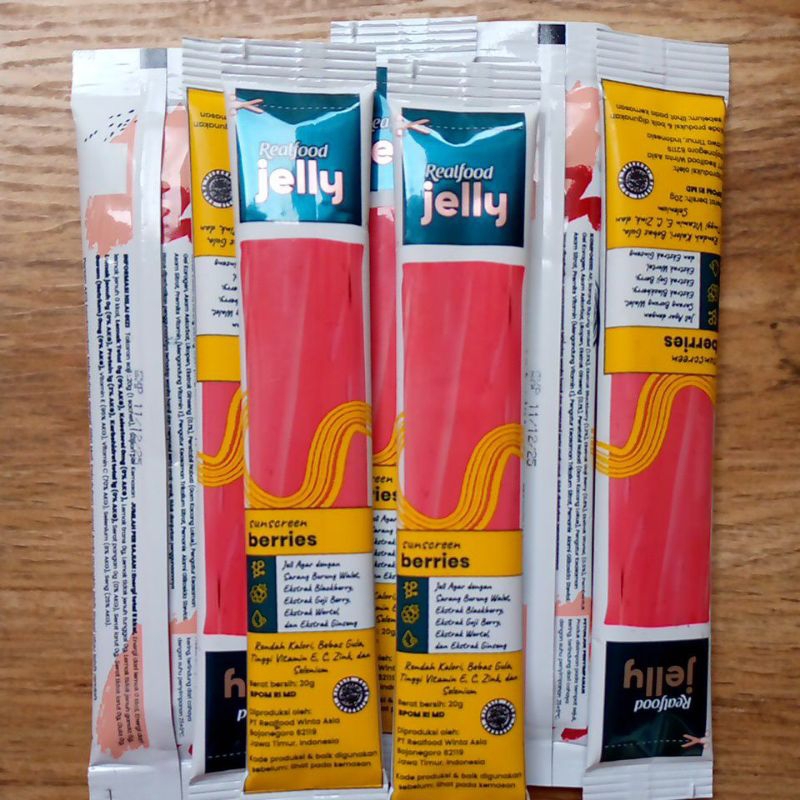 

Realfood jelly sunscreen berries isi 7 buah