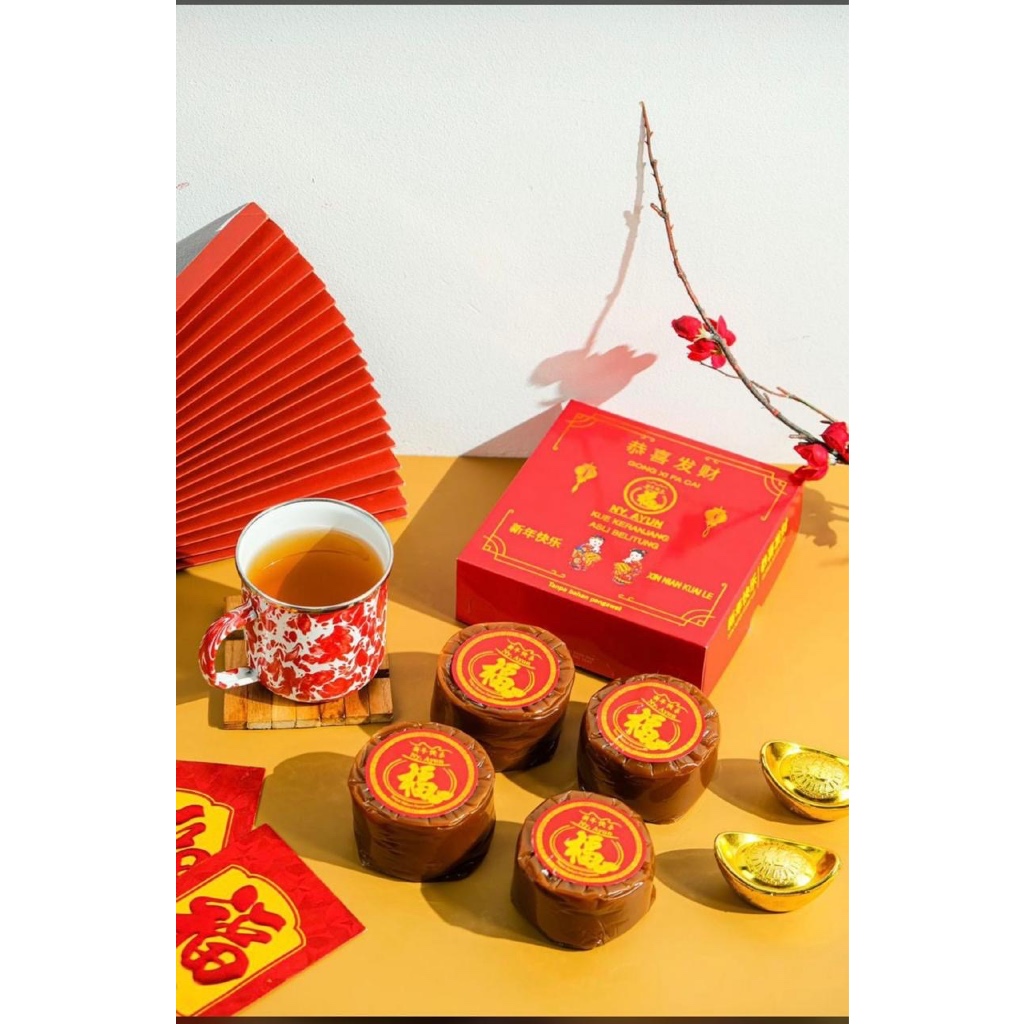 

Kue Keranjang Imlek / Hampers CNY 2025 / Crowncake Homemade / Thiampan 250gr, 500gr, 1kg