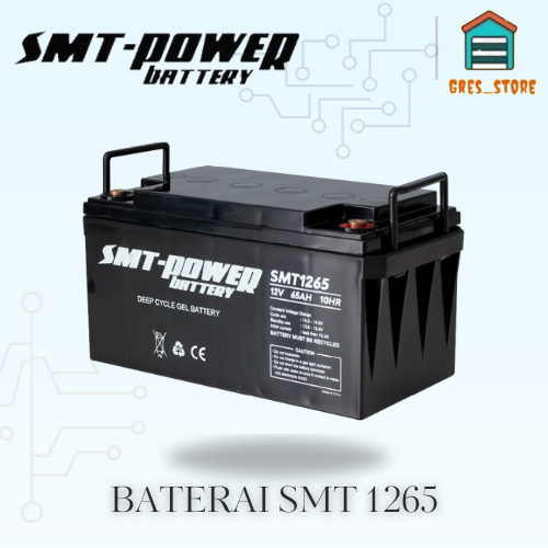 VRLA BATTERY KERING SAMOTO SMT1265  BATERAI VRLA SMT 12V 65AH - SMT1265AH