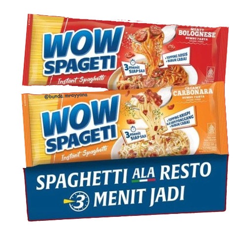 

[add-sembako] Wow Spaghetti (spageti instant)